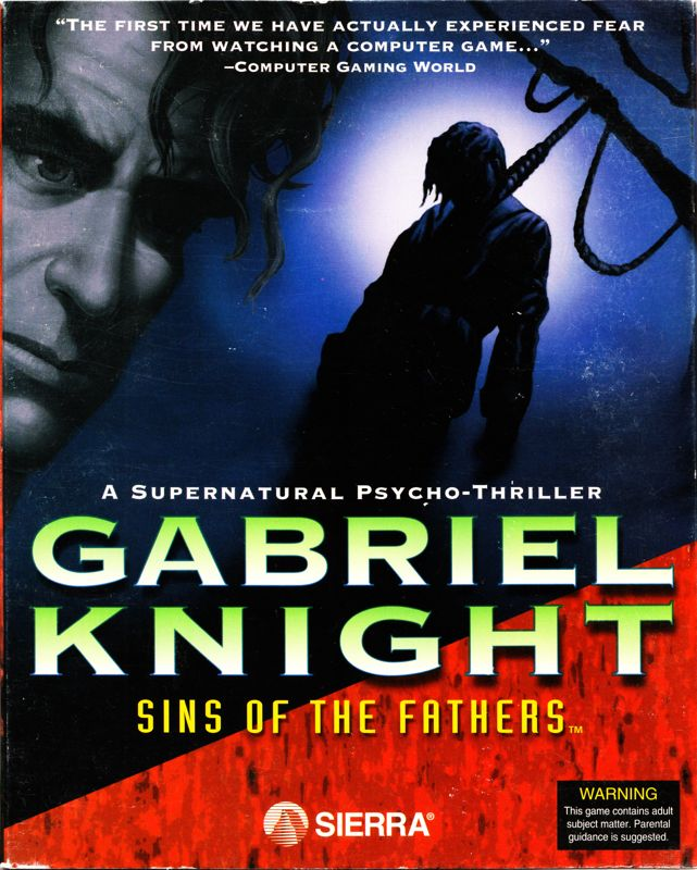 Gabriel Knight - Sins of the Fathers box art
