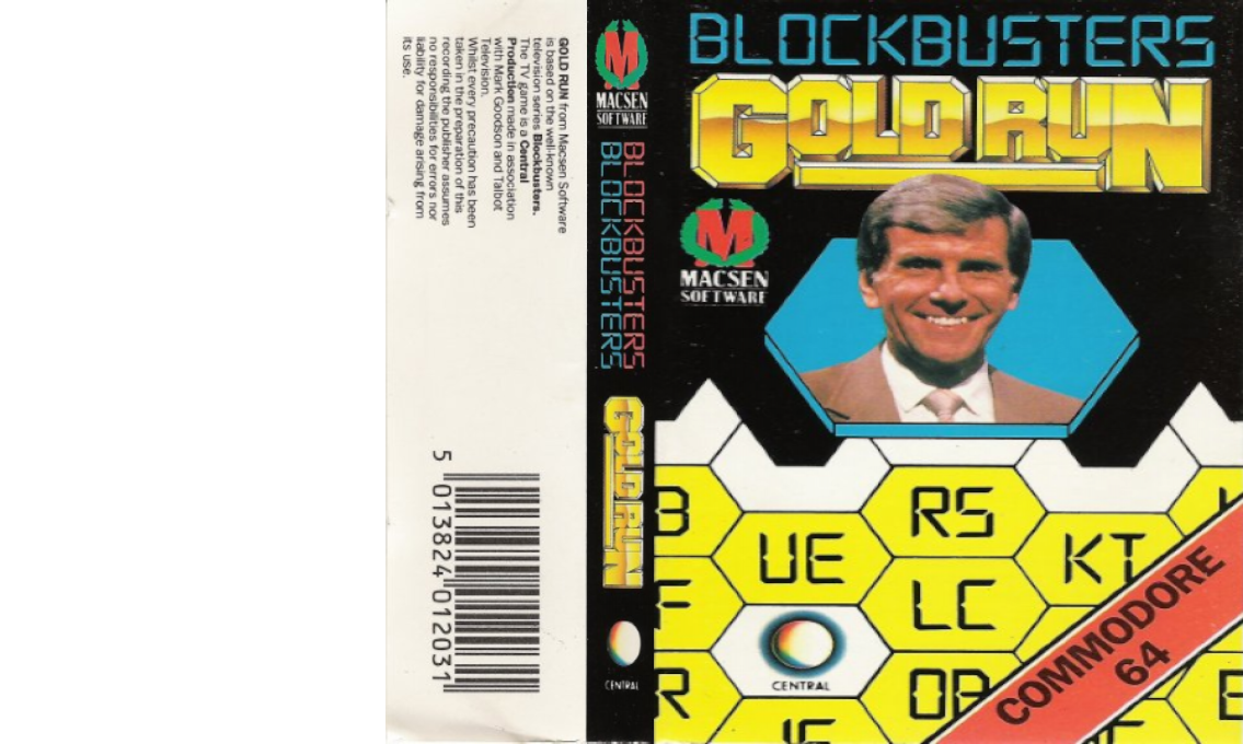 Blockbusters : Gold Run — box-texture (EU)