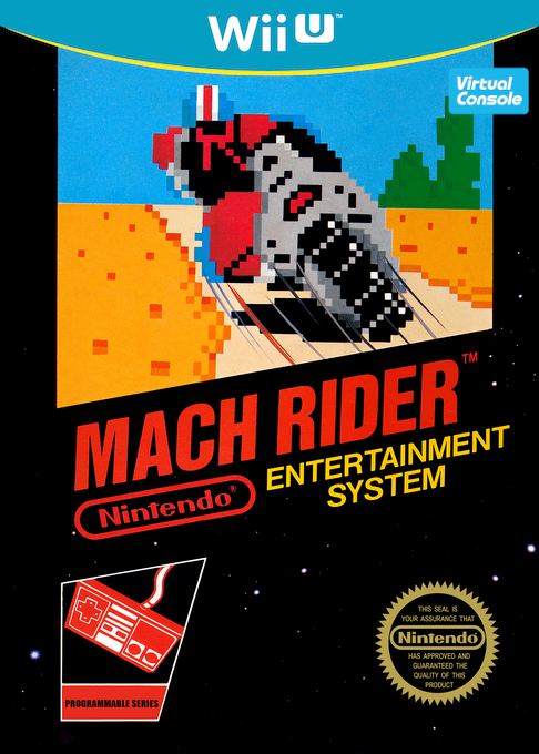 Mach Rider box art