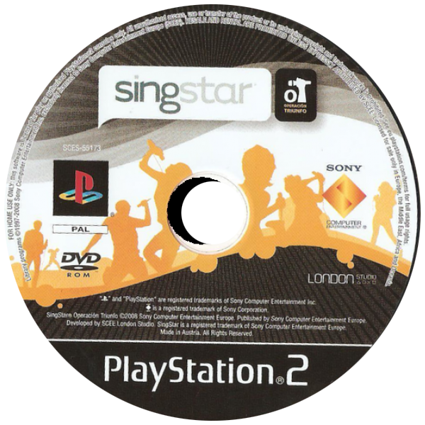 Singstar Operacion Triunfo — support-texture (EU)