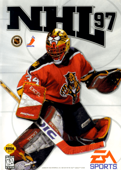 NHL 97 box art