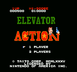 Elevator Action — sstitle (JP)