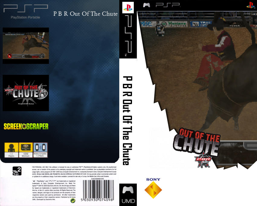 Pro Bull Riders - Out of the Chute — box-texture (SS)