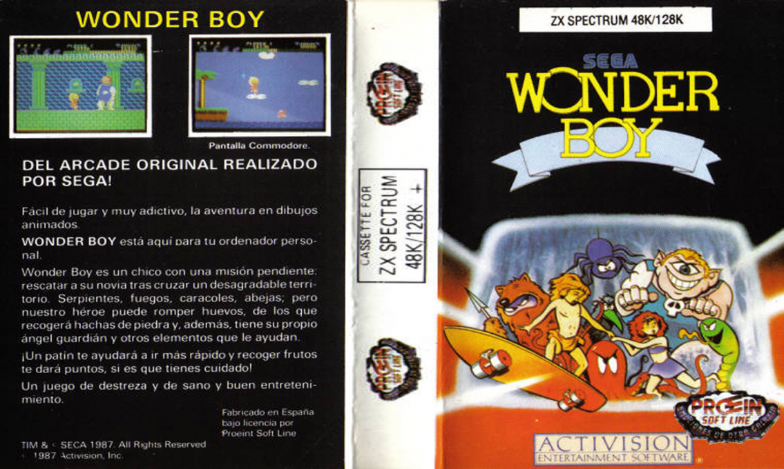 Wonder Boy — box-texture (SP)