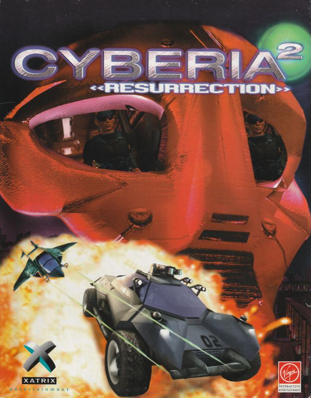 Cyberia 2 - Resurrection — box-2D (EU)