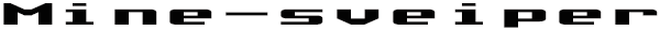 Mine-sveiper — wheel (CUS)