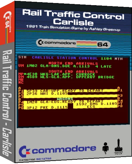 Rail Traffic Control : Carlisle — box-3D (CUS)