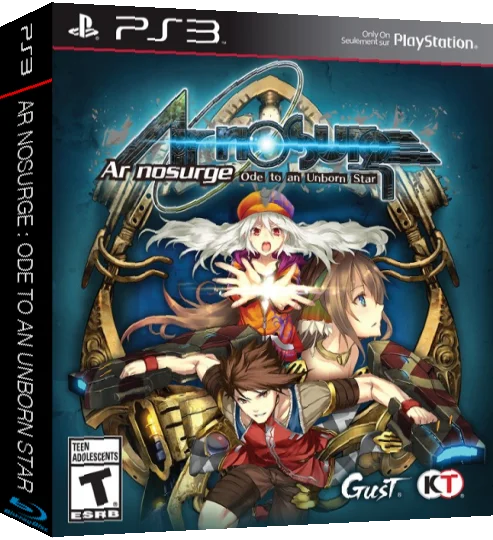 Ar nosurge - Ode to an Unborn Star — box-3D (US)
