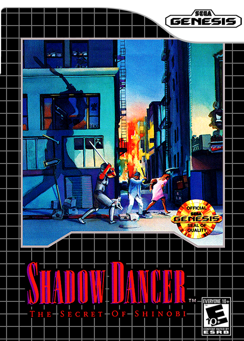 Shadow Dancer : The Secret of Shinobi box art