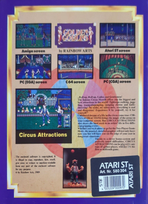 Circus Attractions — box-2D-back (EU)