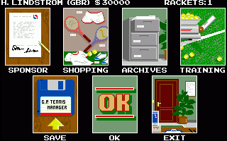 G.P. Tennis Manager — ss (WOR)
