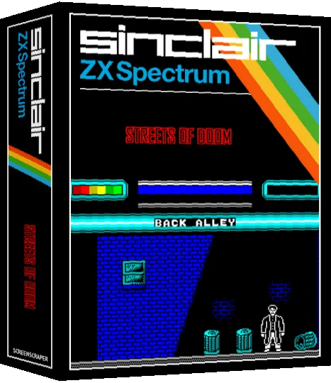 Streets Of Doom — box-3D (SS)