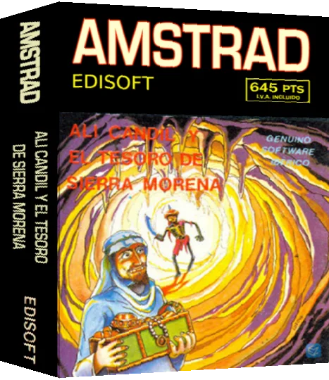 Ali Candil Y El Tesoro De Sierra Morena — box-3D (SP)