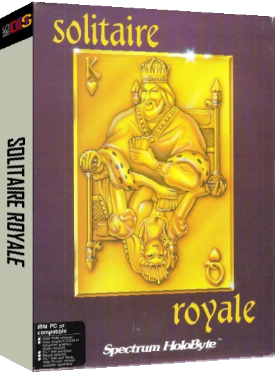 Solitaire Royale — box-3D (US)