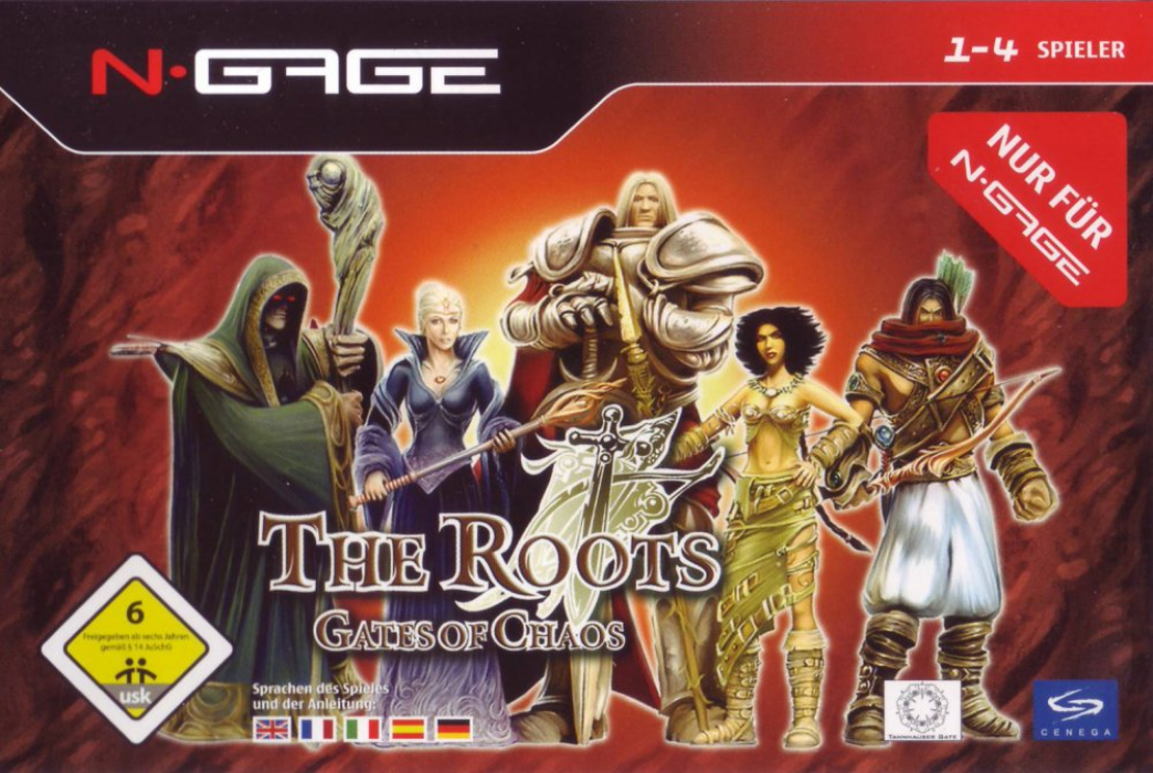 Roots - Gates Of Chaos, The — box-2D (DE)
