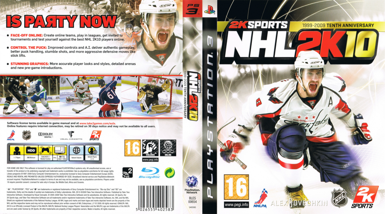 NHL 2K10 — box-texture (EU)