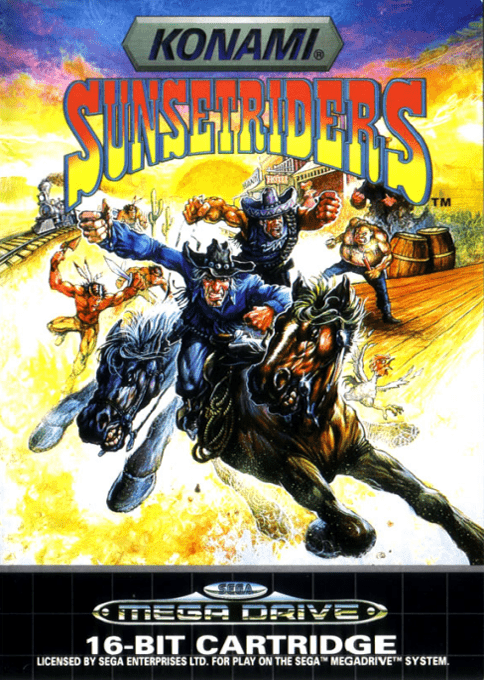 Sunset Riders — box-2D (EU)