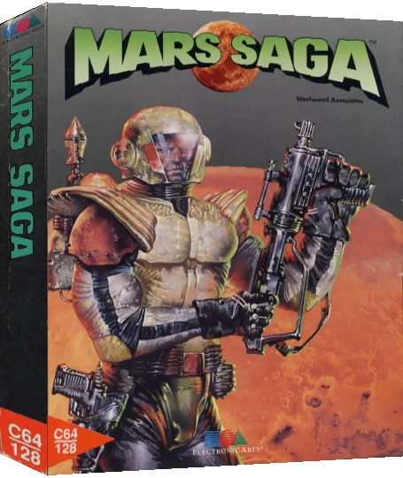 The Mars Saga — box-3D (US)