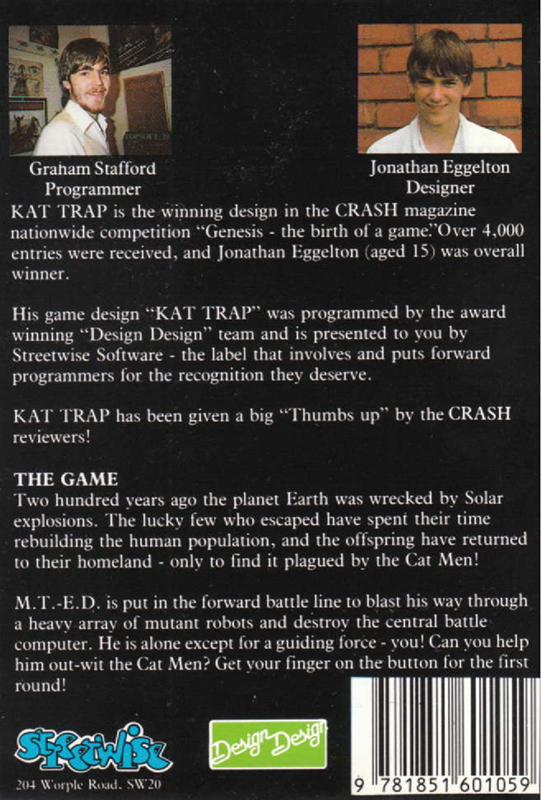 Kat Trap - Planet of the Cat-Men — box-2D-back (EU)