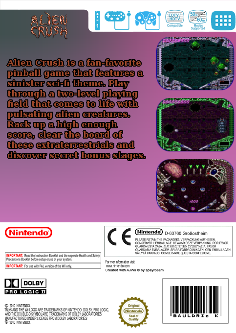 Alien Crush — box-2D-back (EU)