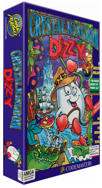 Crystal Kingdom Dizzy — box-3D (EU)