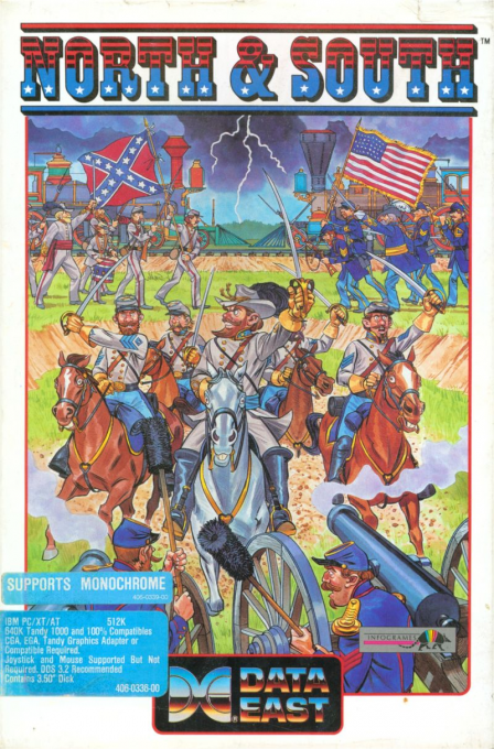 North And South box art