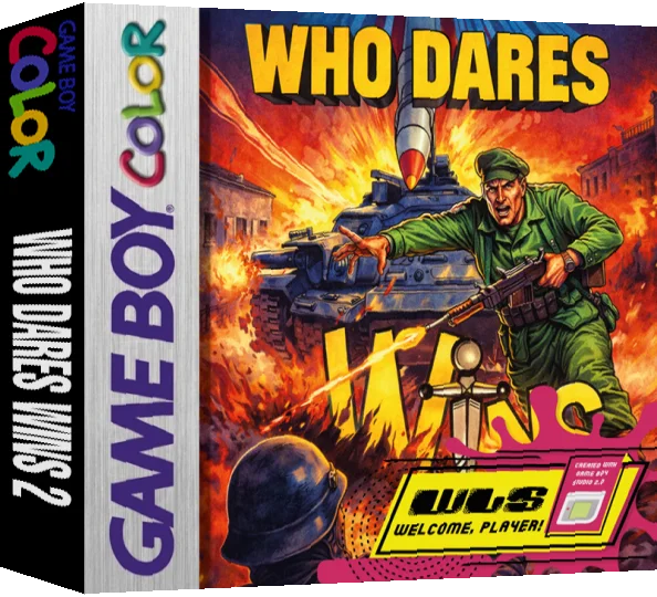 Who Dares Wins II — box-3D (WOR)