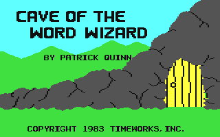 Cave of the Word Wizard — sstitle (WOR)