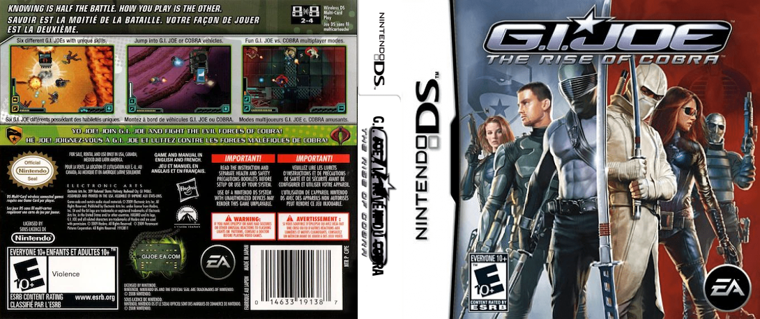 G.I. Joe - The Rise of Cobra — box-texture (US)