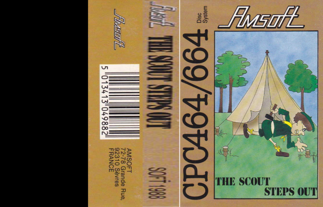 Scout Steps Out, The — box-texture (EU)