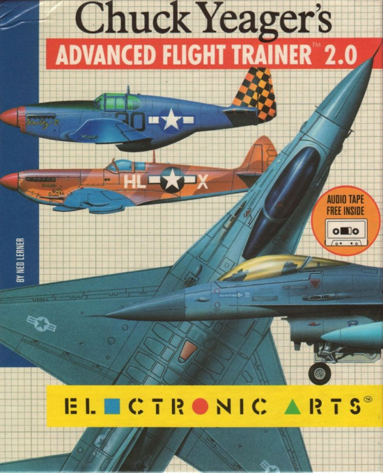 Chuck Yeager's Advanced Flight Trainer 2.0 — box-2D (EU)