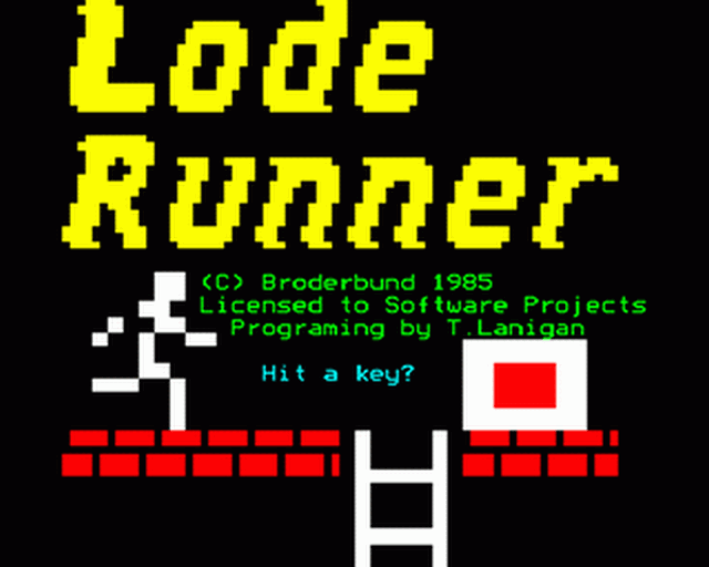 Lode Runner — sstitle (WOR)