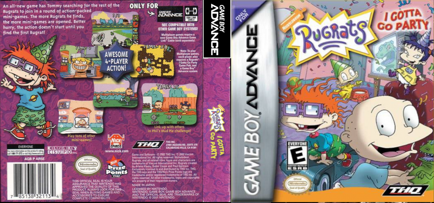 Rugrats - I Gotta Go Party — box-texture (US)