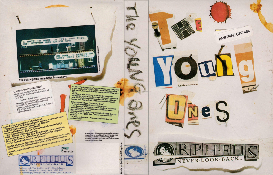 Young Ones, The — box-texture (EU)