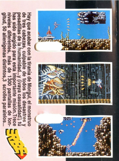 Turrican — box-2D-back (SP)