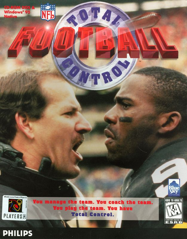 Total Control Football box art