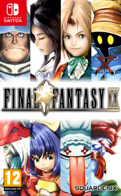 Final Fantasy 9 — box-2D (EU)