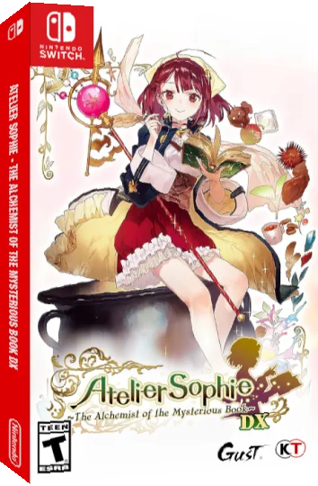 Atelier Sophie - The Alchemist of the Mysterious Book DX — box-3D (US)