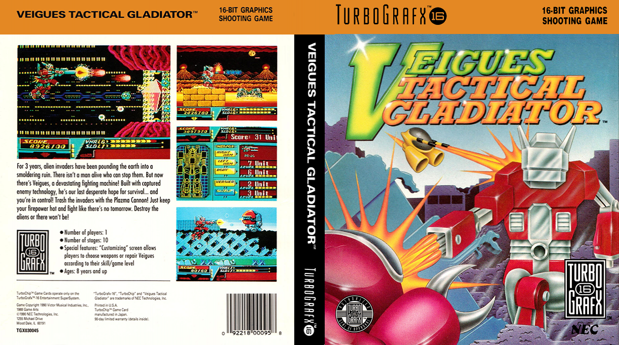 Veigues - Tactical Gladiator — box-texture (US)