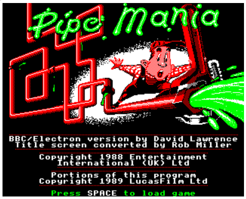 Pipe Mania — sstitle (WOR)