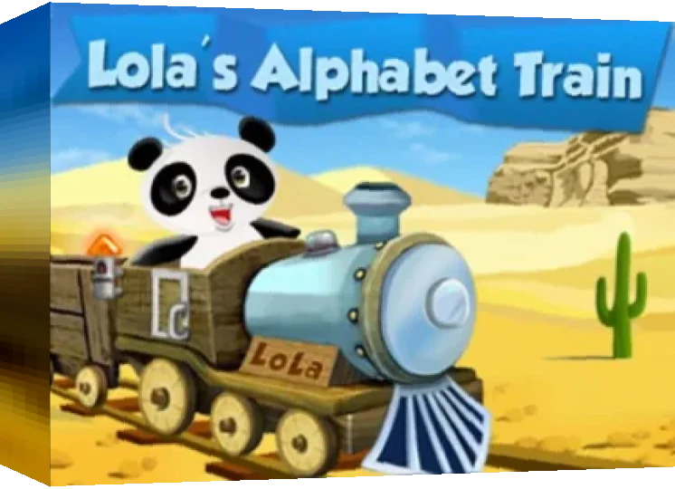 Lola's Alphabet Train — box-3D (EU)