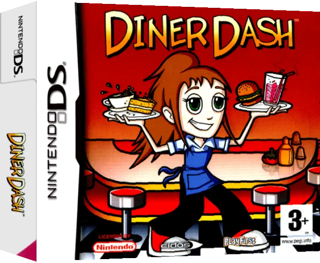 Diner Dash — box-3D (EU)