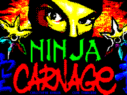 Ninja Carnage — sstitle (WOR)