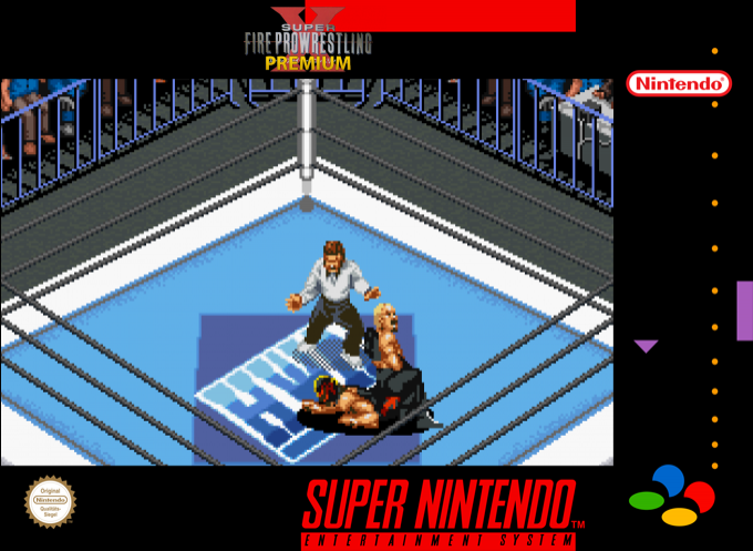 Super Fire Pro Wrestling X Premium — box-2D (SS)