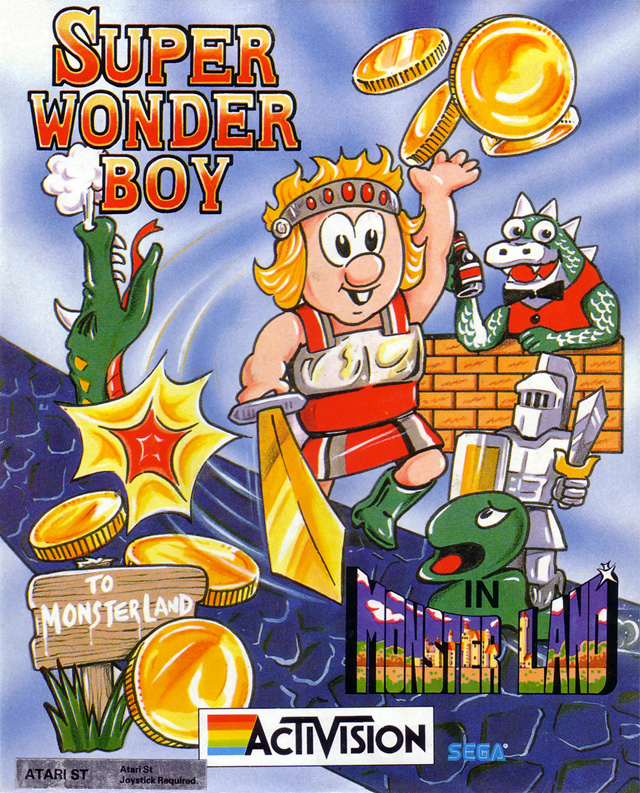 Super Wonder Boy in Monster Land box art
