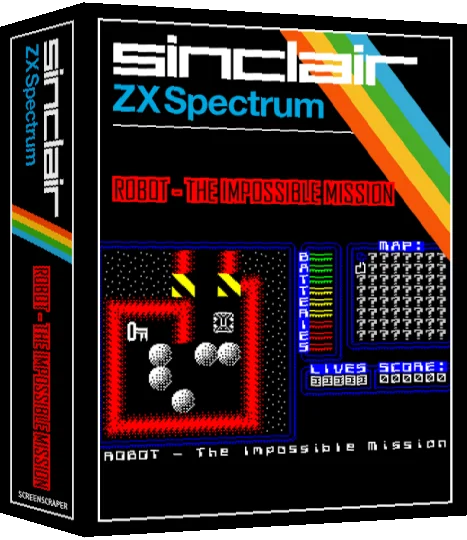ROBOT : The Impossible Mission — box-3D (SS)