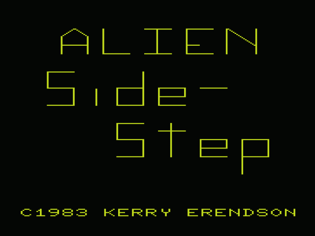 Alien Sidestep — sstitle (WOR)