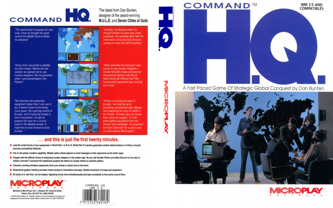 Command H.Q. — box-texture (EU)