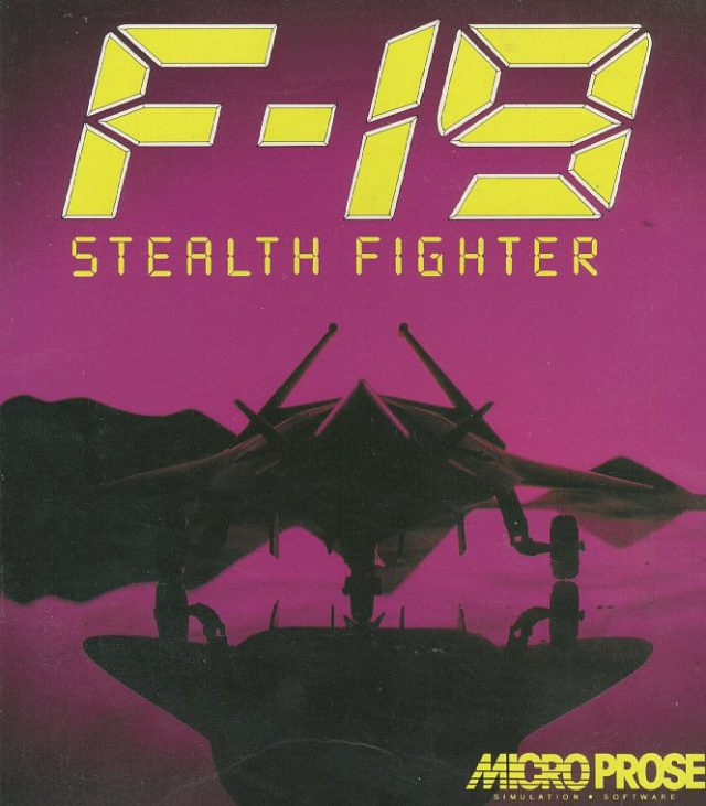 F-19 Stealth Fighter box art