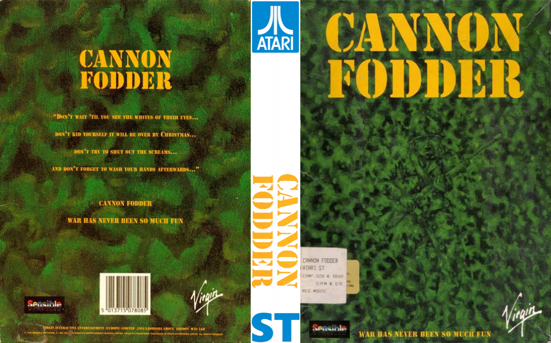 Cannon Fodder — box-texture (EU)